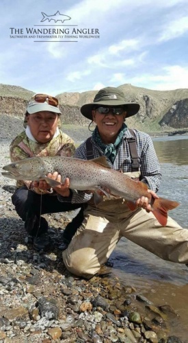 The Wandering Angler - Mongolia taimen0011