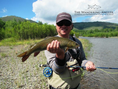 The Wandering Angler - Mongolia taimen0063