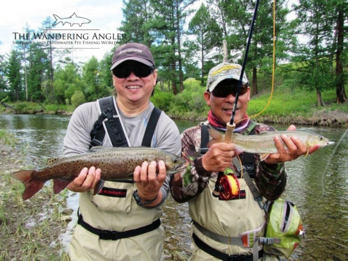 The Wandering Angler - Mongolia taimen0064