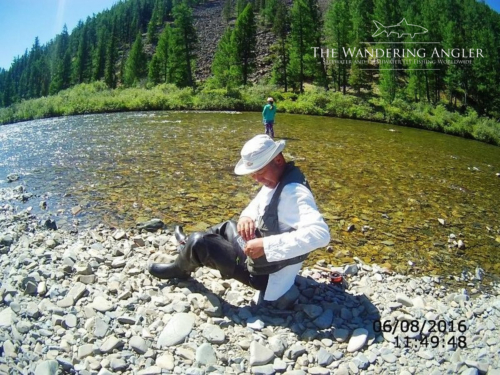 The Wandering Angler - Mongolia taimen0072